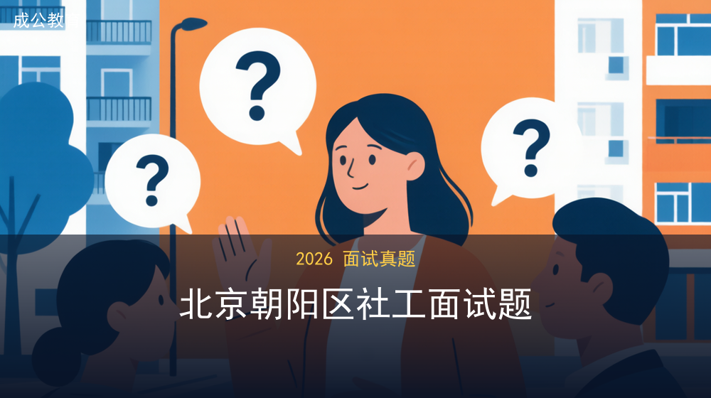 2026年7月29日上午北京朝阳区社工面试题 2026年7月29日上午北京朝阳区社工面试题