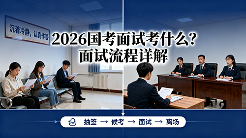 2026国考面试考什么?面试流程详解
