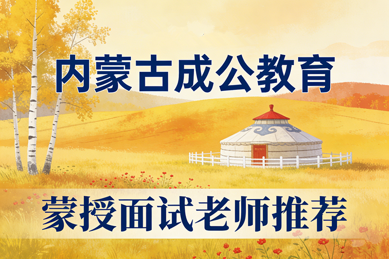 内蒙古成公教育蒙授面试老师推荐