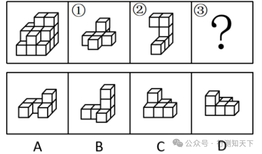 行测图形推理|立体拼接备考技巧图6