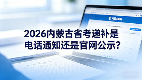 2026内蒙古省考递补是电话通知还是官网公示? 2026内蒙古省考递补是电话通知还是官网公示?