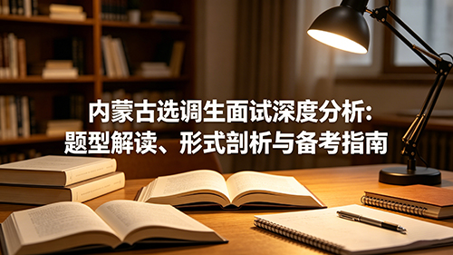 内蒙古选调生面试真题深度分析:题型解读、形式剖析与备考指南 内蒙古选调生面试真题深度分析:题型解读、形式剖析与备考指南